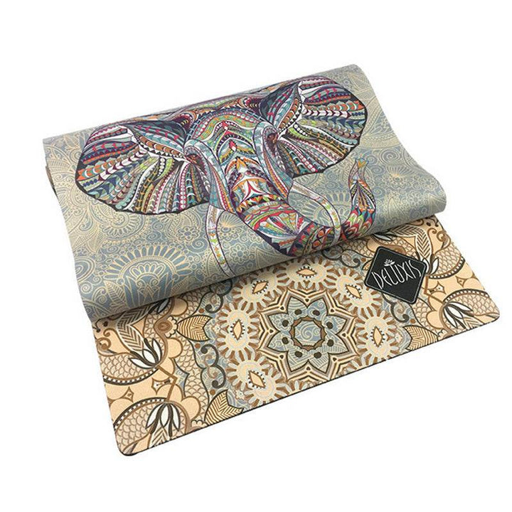 Industry Yoga Mat Rubber Anti-slip Suede Printing Yoga Mat - ZEYTONCART