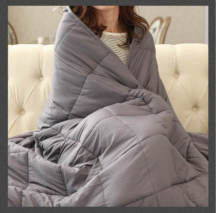 New Product Weighted Blanket Relieve Anxiety Improve Sleeping Release Stress Weighted Blanket Quilt Blanket Cuatomize Color Available - ZEYTONCART