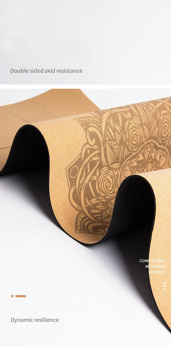 Cork Yoga Mat - ZEYTONCART