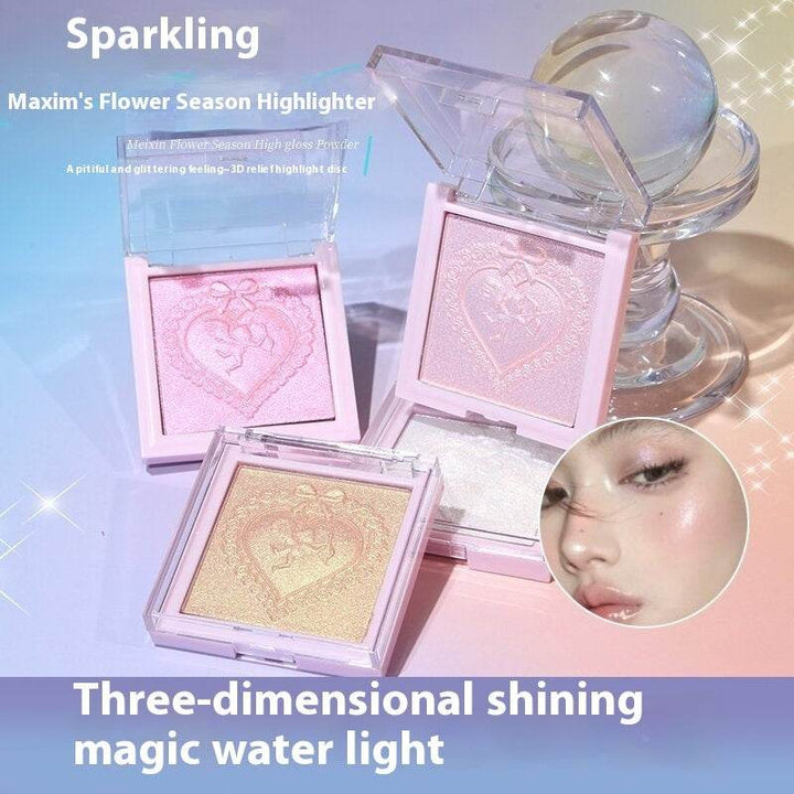 With Fine Sparkling High Gloss Grooming Powder - ZEYTONCART