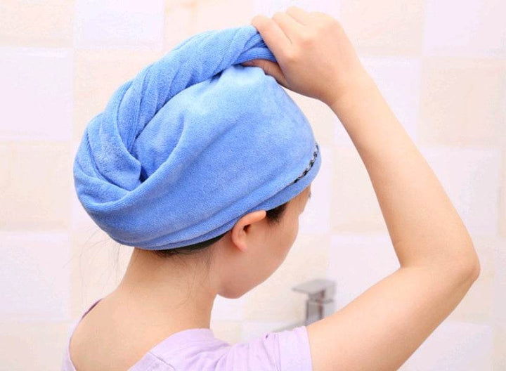 Water Absorption Dry Hair Bath Thick Towel - ZEYTONCART