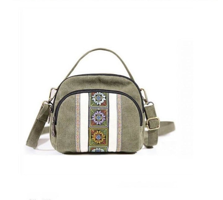 Messenger Fashion Canvas Shoulder Bag - ZEYTONCART