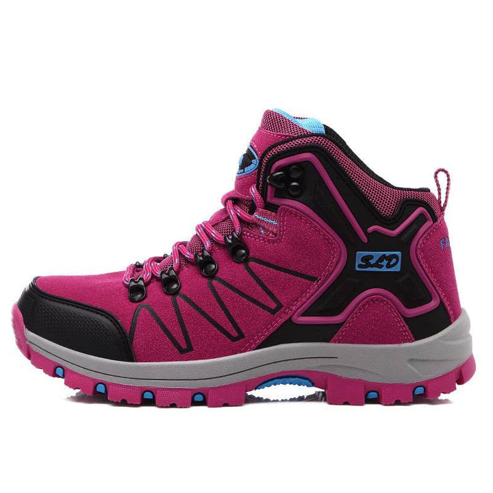 Hiking Shoes Casual Shoes Men'S And Women'S Autumn And Winter Comfortable High-Top Shoes - ZEYTONCART