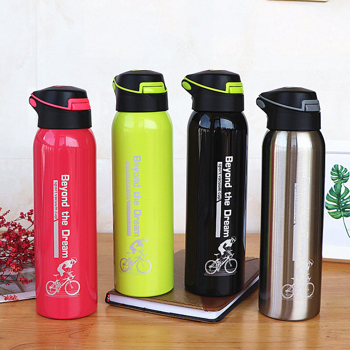500ML Sport Thermos Water Bottle - ZEYTONCART