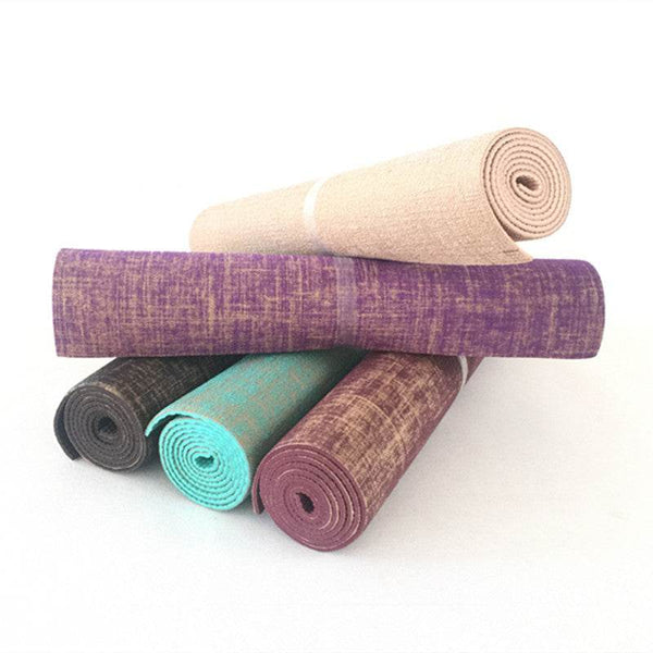 Sackcloth yoga mat - ZEYTONCART