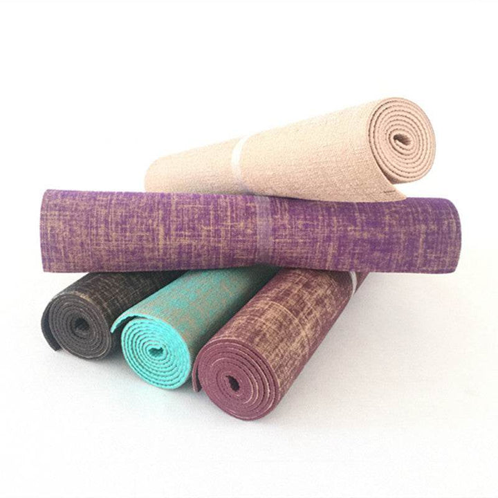 Sackcloth yoga mat - ZEYTONCART