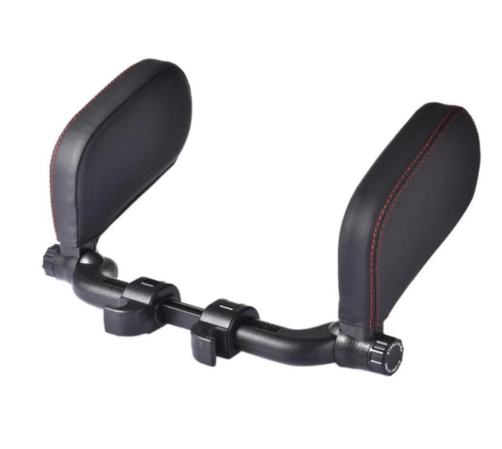 Car headrest pillow Sleep Adjustable Side Car Soft Travel Seat Headrest Auto Leather Support Neck Pillow Cushion car accessories - ZEYTONCART