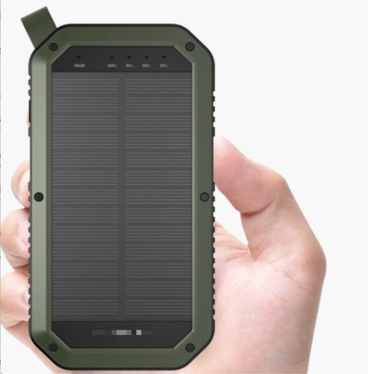 Wirelsess solar powerbank phone accessories torch - ZEYTONCART