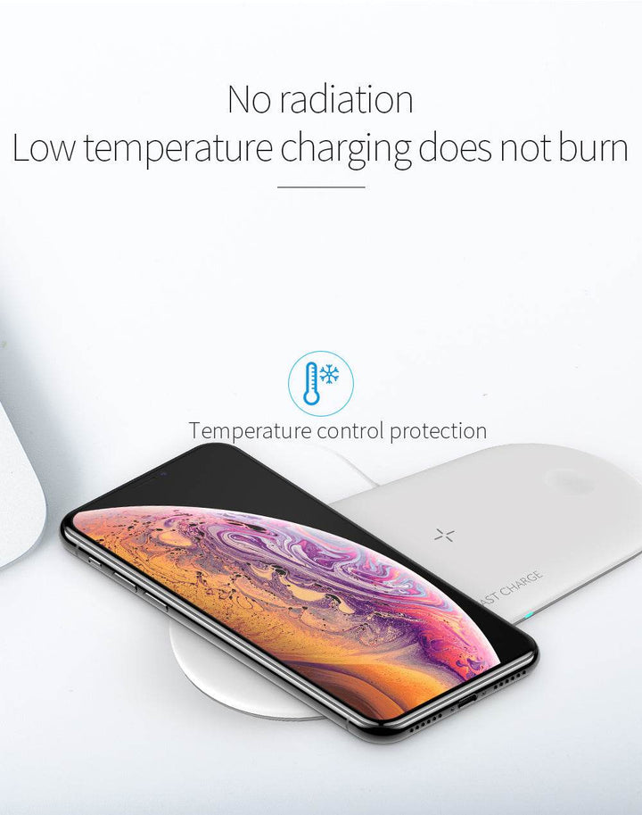 Compatible with Apple, Mobile phone desktop wireless charging three-in-one iwatch charger - ZEYTONCART