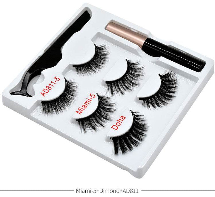 Magnetic false eyelashes - ZEYTONCART