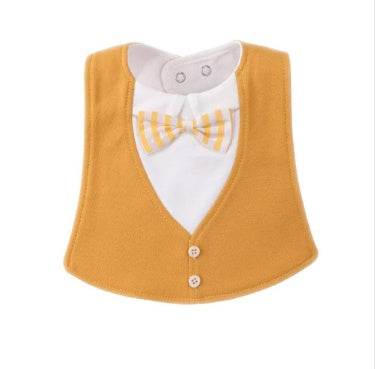Gentleman Style Bibs Waterproof Baby Bib Novelty Burp Cloths Adjustable Newborn Toddler Infant Accessories - ZEYTONCART