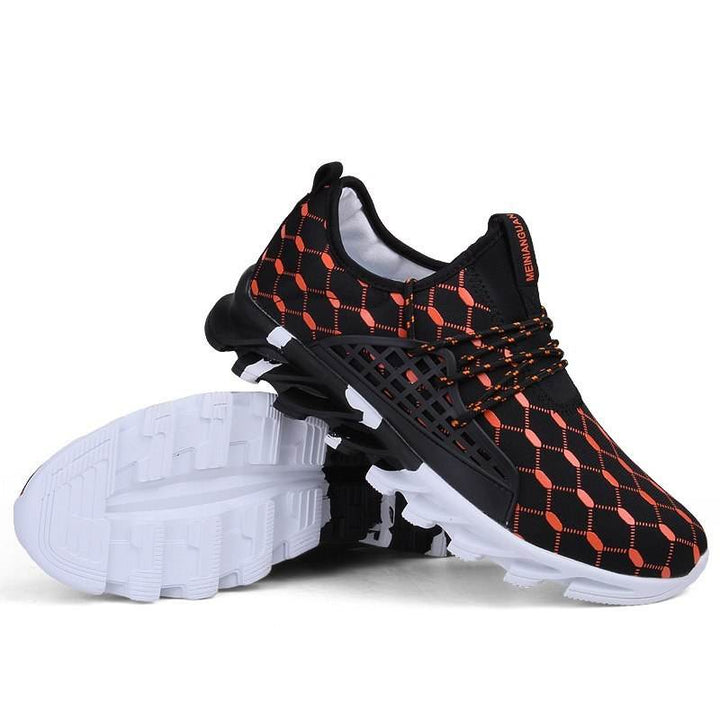 Men's Sport Sneakers Men Comfortable Sports Outdoor Running Shoes Newest Male Breathable Footwear for Men Lace-Up - ZEYTONCART