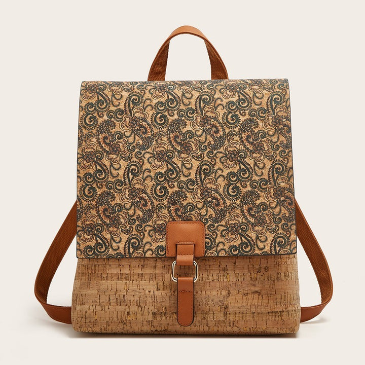Affordable Luxury Fashion High-grade Fashion Retro Printed Backpack - ZEYTONCART