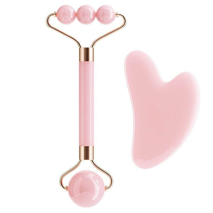 Facial Eye Scraping Massage Jade Roller - ZEYTONCART
