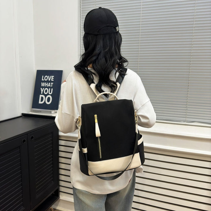 Anti-theft Backpack Soft Texture Large Capacity Women's Backpack Out Travel Bag Tide - ZEYTONCART
