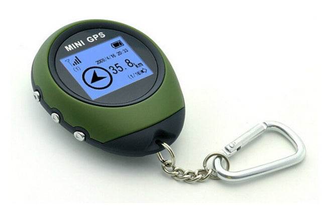 MINI GPS multi-function locator road search treasure outdoor climbing GPS tracker mini handheld GPS positioning - ZEYTONCART