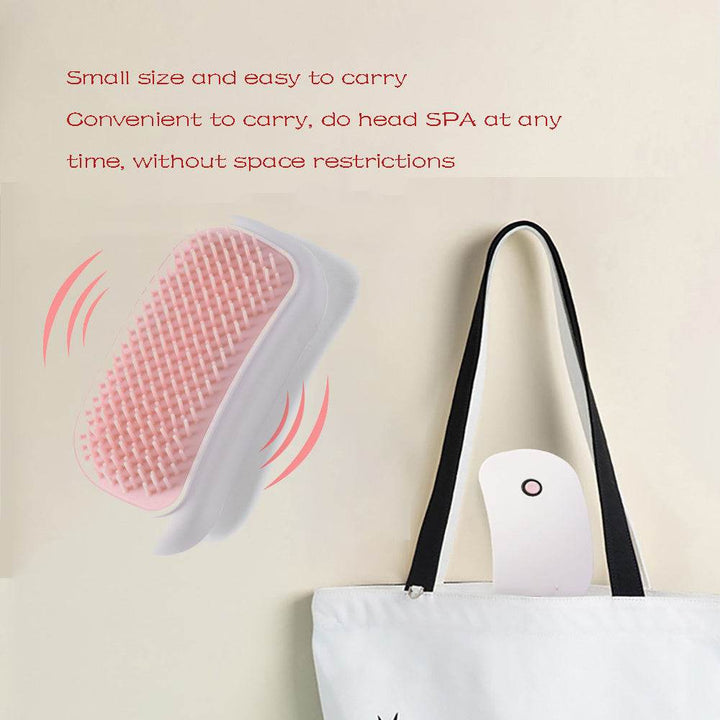 Electric Scalp Massager Scalp Massage Machine Head Massager Scraper Head Scratcher Mini Hair Massage Scalp Scrub Brush - ZEYTONCART