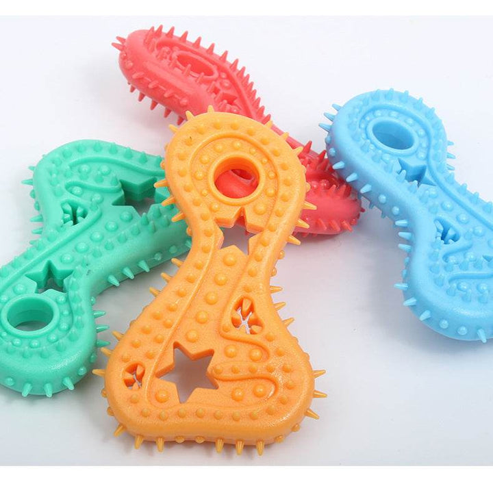 Pet Toys For Small Dogs Rubber Resistance To Bite Dog Toy Teeth Cleaning Chew Training Toys Pet Supplies Puppy Dogs - ZEYTONCART