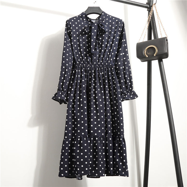 Floral chiffon dress - ZEYTONCART