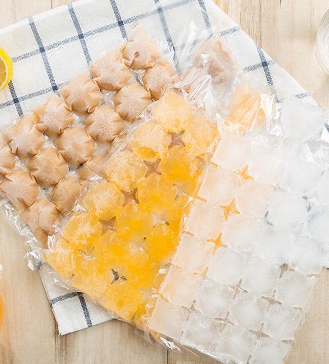 Creative disposable ice pack Self-sealing hygienic ice cubes Frozen ice packs 10 pieces - ZEYTONCART