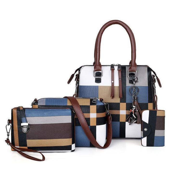 New Luxury Handbags Plaid Women Bags Designer - ZEYTONCART