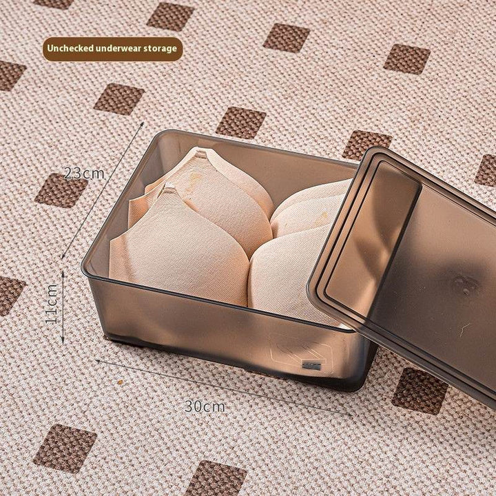 Stacked Storage Box Underwear Bra Socks Storage Box Storage Wardrobe Storage - ZEYTONCART