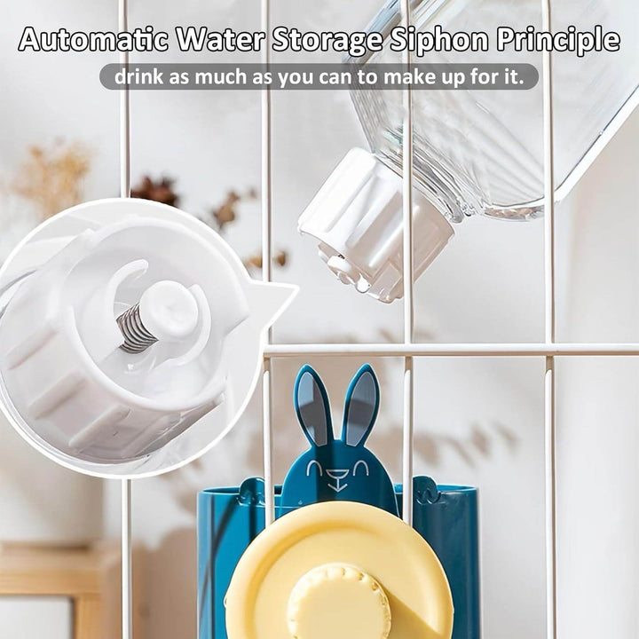 Hanging Automatic Food Water Dispenser Rabbit Feeders For Cages Automatic Pet Feeder For Rabbit Chinchilla Hedgehog Guinea Pig - ZEYTONCART