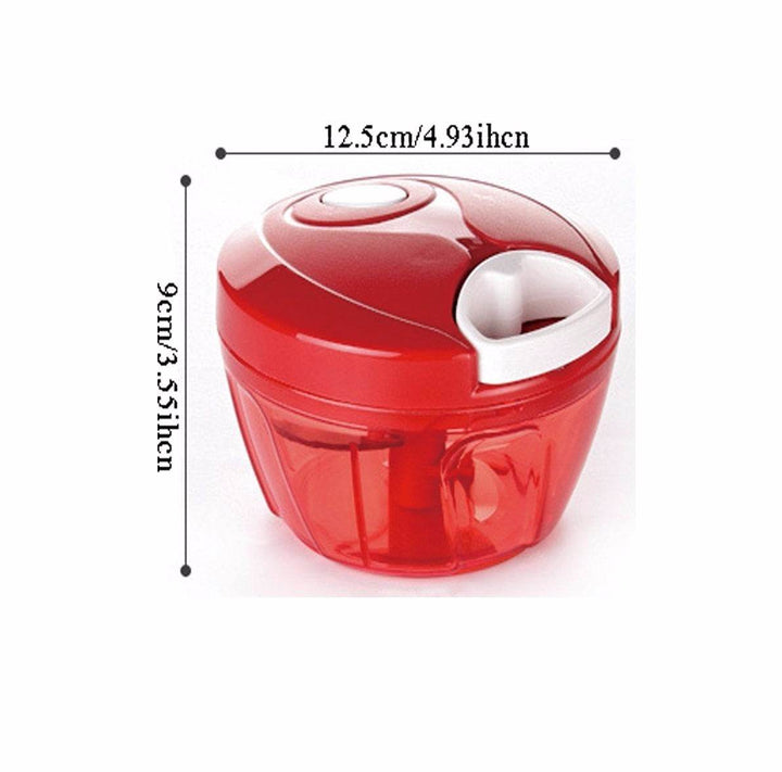 Tenta Kitchen 485ml Manual Food Chopper/Meat Grinder/Vegetable Slicer/Shredder/Grinder - ZEYTONCART