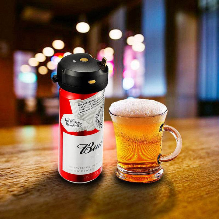 Portable Electric Beer Dispensers 40000 Times Ultrasonic Vibration Special Purpose For Bottled & Canned Beer Foam Machine - ZEYTONCART