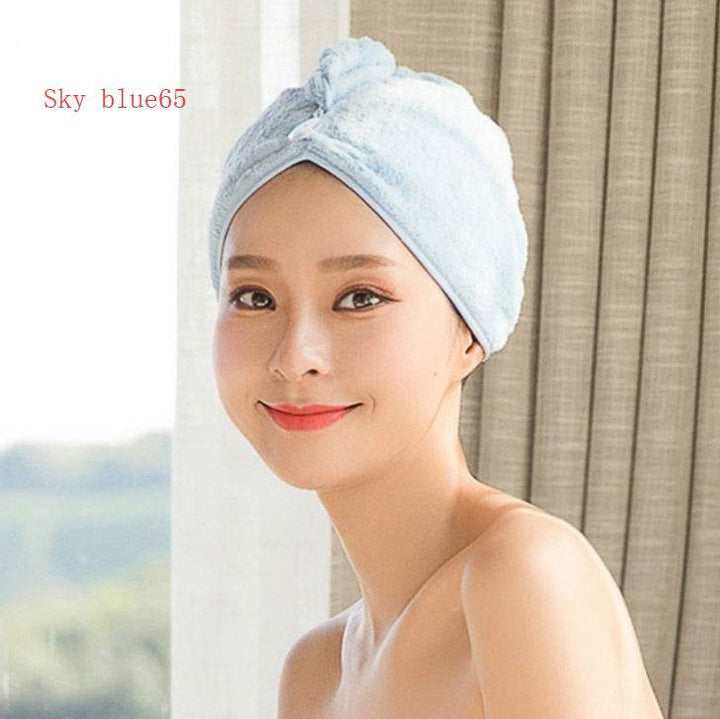 Women's Hair Dryer Cap, Absorbent Dry Hair Towel - ZEYTONCART
