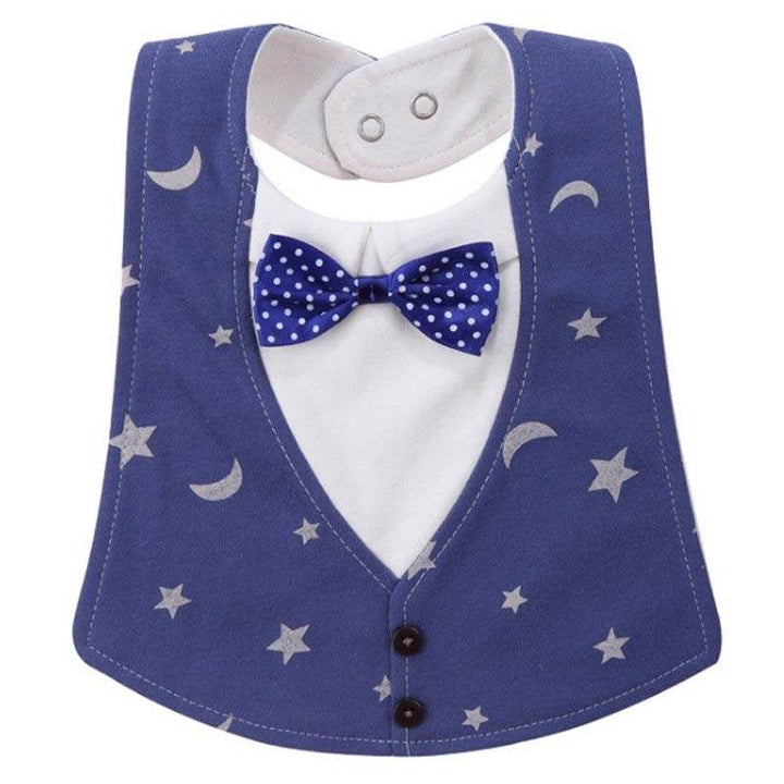 Gentleman Style Bibs Waterproof Baby Bib Novelty Burp Cloths Adjustable Newborn Toddler Infant Accessories - ZEYTONCART