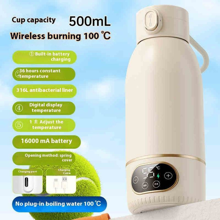 Integrated Insulation Intelligent Portable Electric Kettle - ZEYTONCART