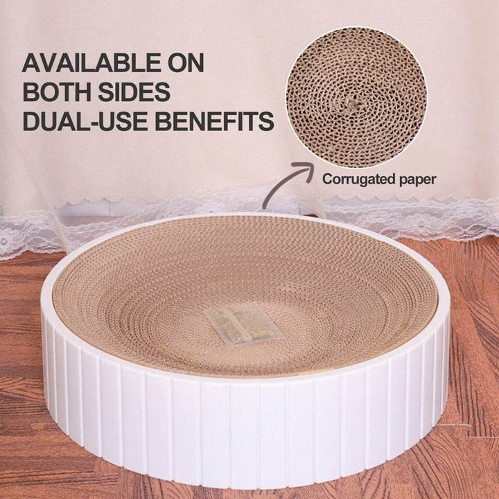 Cat Scratch Plate Round Pet Supplies - ZEYTONCART