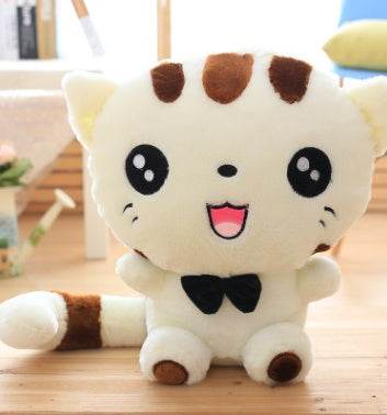 45cm Cute New style cat plush toys stuffed animals colorful big face cat doll kids pillow baby cushion pink/blue - ZEYTONCART