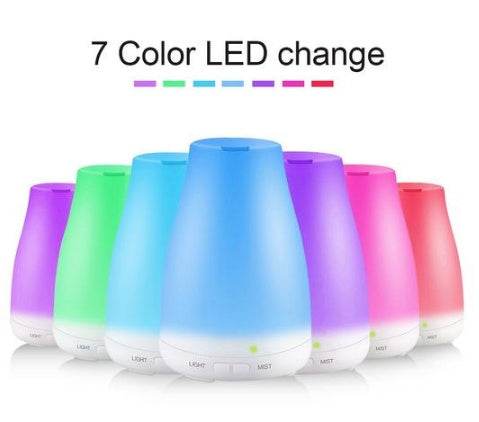 Ultrasonic Aromatherapy Oil Diffuser 120ml - ZEYTONCART