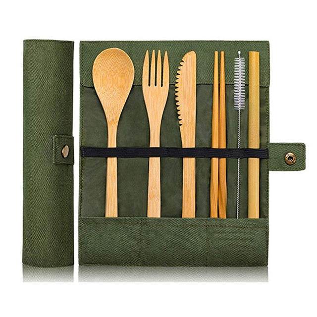 Reusable Bamboo Utensils - ZEYTONCART