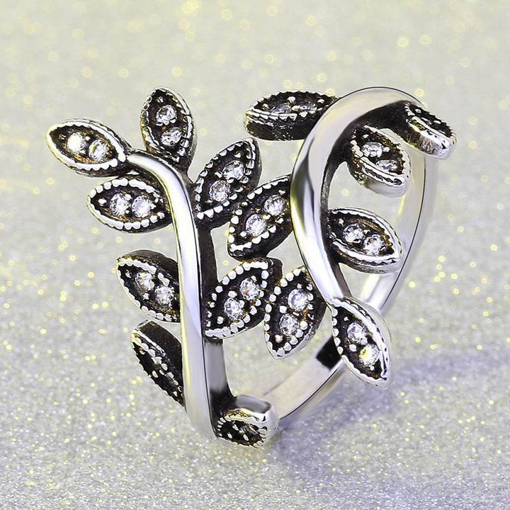 Tree of Life Rings Black Vintage Rings - ZEYTONCART