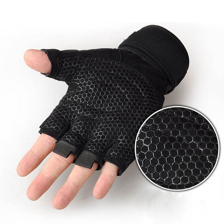 Sports fitness microfiber gloves - ZEYTONCART