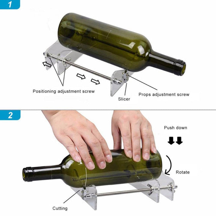 DIY Glass Bottle Cutter Tools - ZEYTONCART