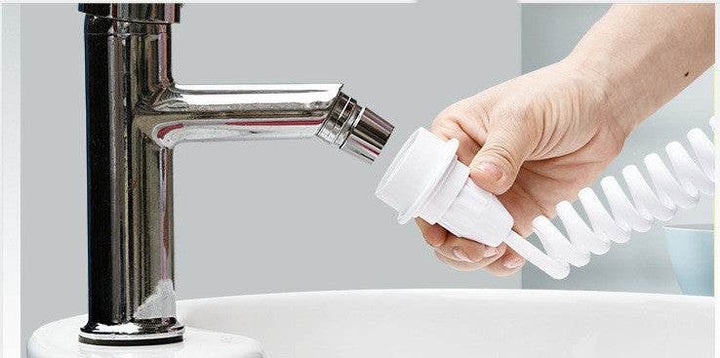 Faucet Irrigator 6 Jet Nozzles Portable Teeth Irrigators Water Jet Water Flosser Teeth Cleaning Tool - ZEYTONCART
