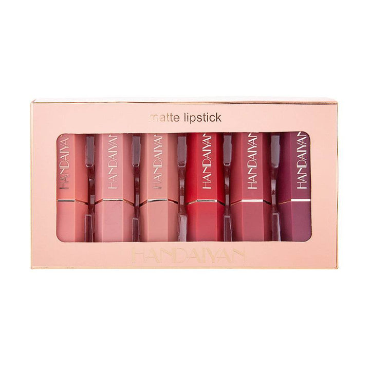 Matte Matte Lipstick Gift Box Set Non-stick Cup Lipstick Lipstick - ZEYTONCART