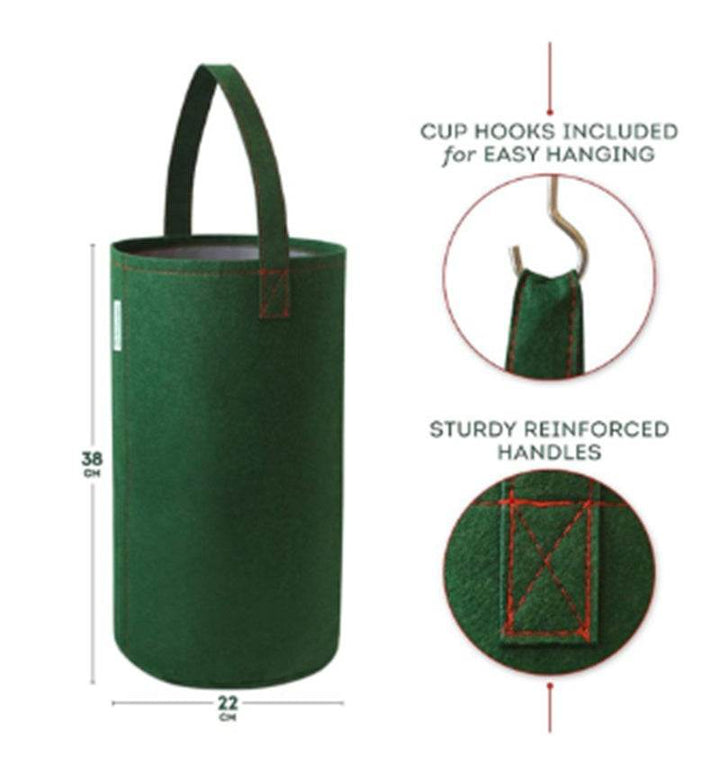 Felt Planting Bucket Plant Flower Nursery Bag - ZEYTONCART