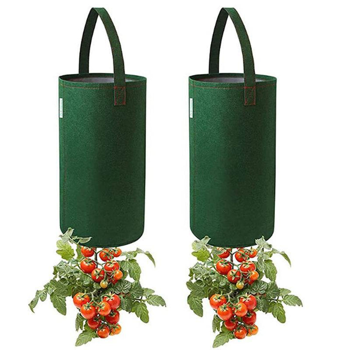 Felt Planting Bucket Plant Flower Nursery Bag - ZEYTONCART