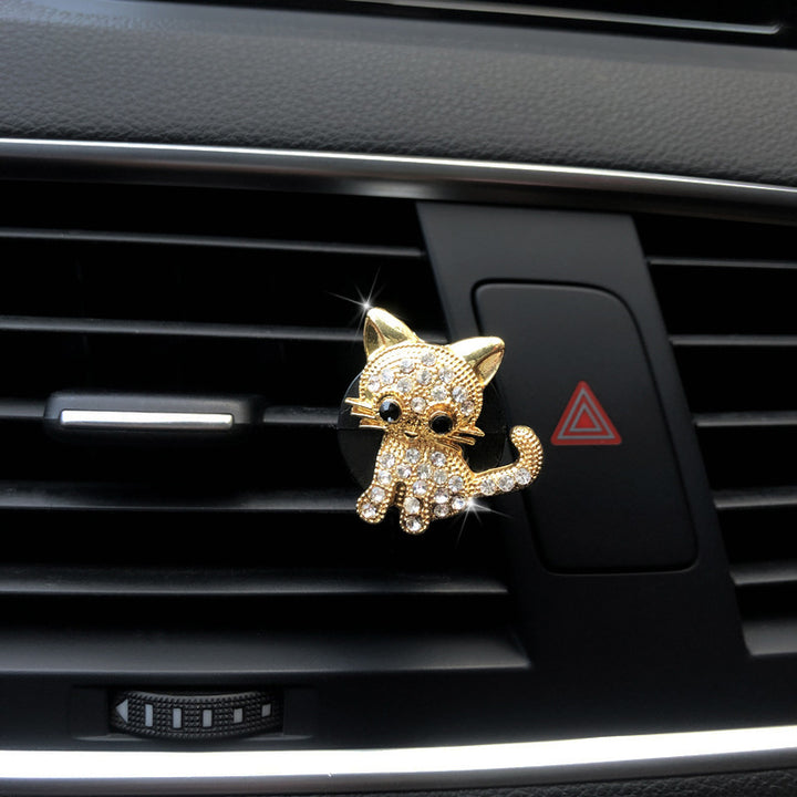 Retro Cute Kitten Car Ornaments Accessories - ZEYTONCART