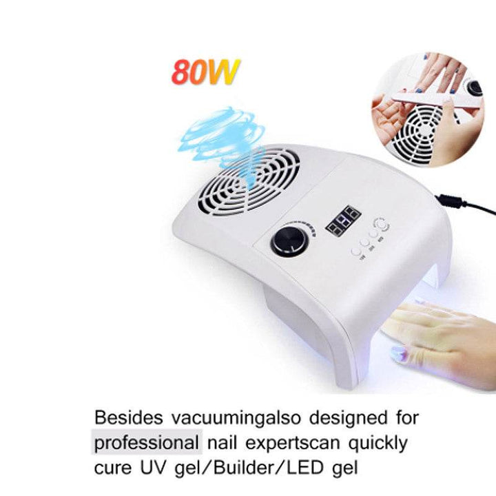 Dryer Nail Vacuum Cleaner Nail Light Vacuum Cleaner - ZEYTONCART