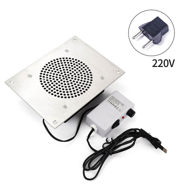 Desk Nail Dust Collector Nails Machine Tools Equipment Nail Pedicure Art Vacuum Cleaner with Collecting Bag - ZEYTONCART