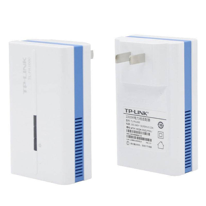 A Pair of nNetwork Adapters For Home Use With Gigabit Power Cat Adapter - ZEYTONCART