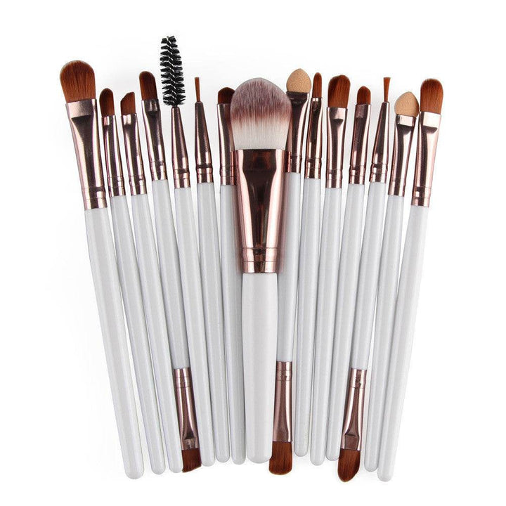 Set Of 15 Makeup Brushes - ZEYTONCART