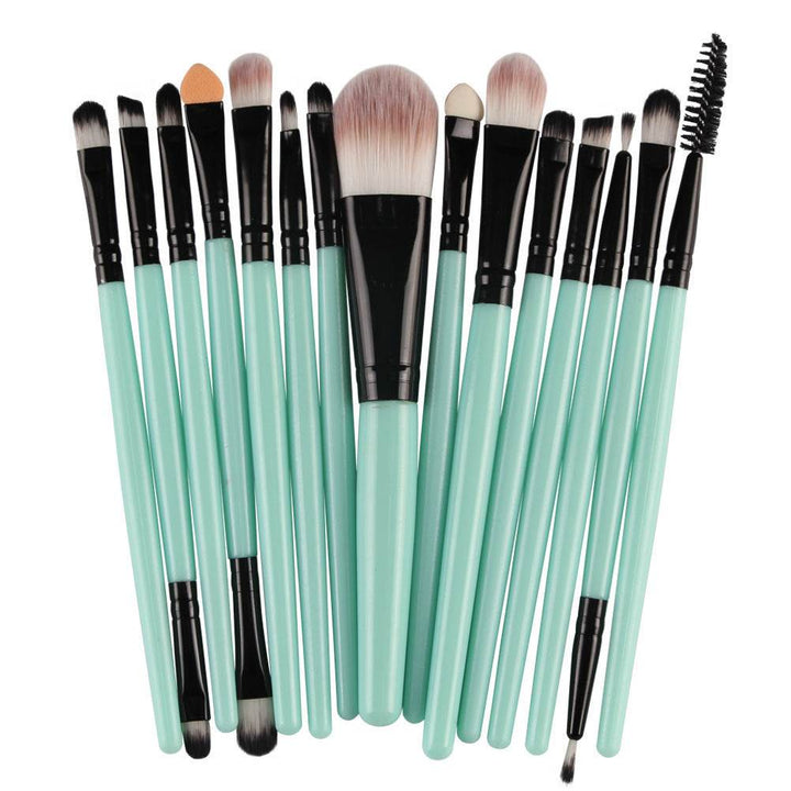 Set Of 15 Makeup Brushes - ZEYTONCART