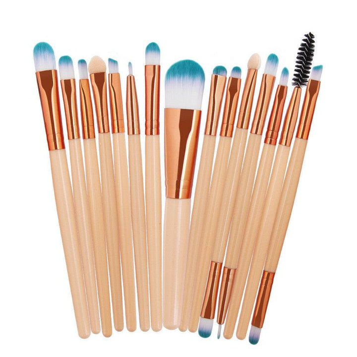 Set Of 15 Makeup Brushes - ZEYTONCART